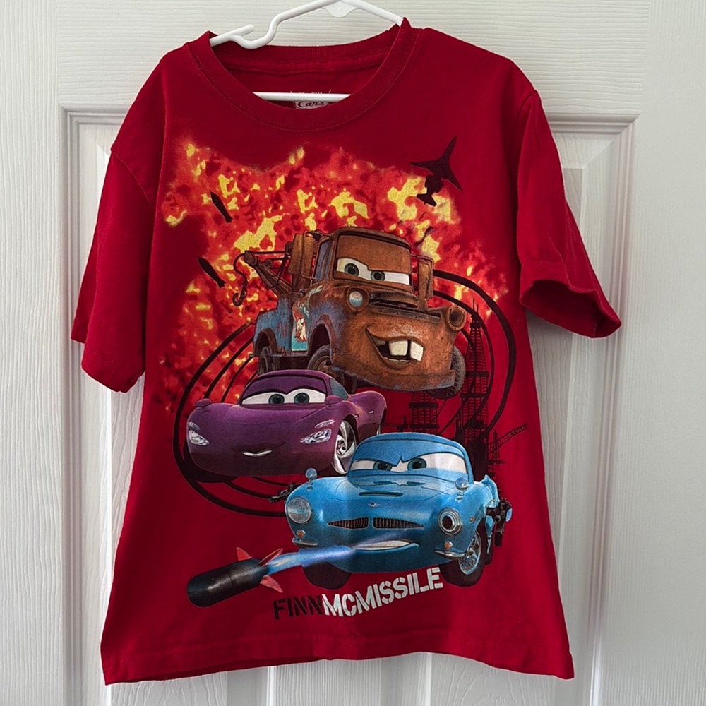 Disney Red Cars 2 Tee shirt